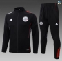 Nuevas Chaqueta Chándal Ajax Niño Equipación negro/rojo/Blanco 2025/2026