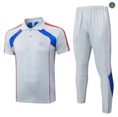 Ofertas Bayern Munich Polo + Pantalones Equipación Gris/Azul 2025/2026