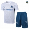 Outlet Camiseta entrenamiento Marsella + Pantalón Blanco 2024/2025
