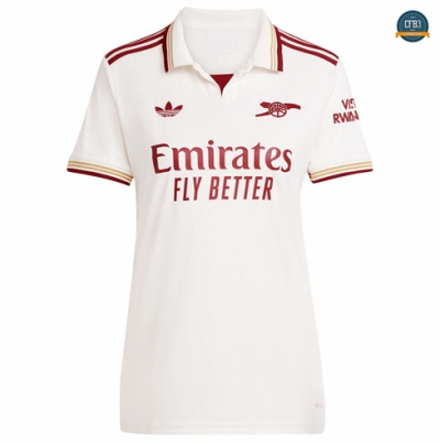 Camiseta futbol Arsenal Mujer 3ª Equipación 2025/2026