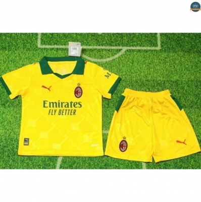 Camiseta futbol AC Milan Niño 3ª Equipación 2025/2026