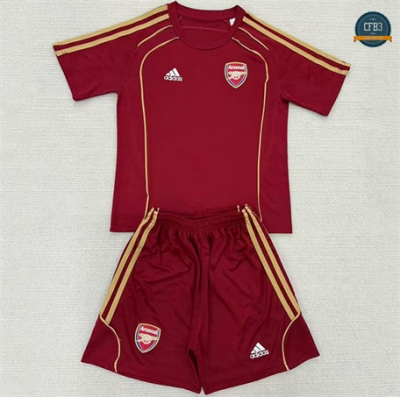 Cfb3 Camiseta futbol Arsenal Niño Equipación Training Rojo 2025/2026