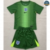 Camiseta futbol Inglaterra Niño Equipación Portero Vert 2025/2026