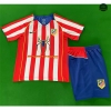 Crea Camiseta futbol Retro 2004-05 Atletico Madrid Niño 1ª Equipación