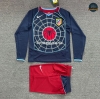 Cfb3 Camiseta futbol Retro 2004-05 Atletico Madrid Niño 2ª Equipación Manga Larga