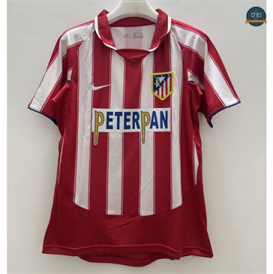 Camiseta futbol Retro 2003-04 Atletico Madrid 1ª Equipación