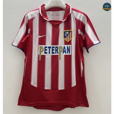 Camiseta futbol Retro 2003-04 Atletico Madrid 1ª Equipación