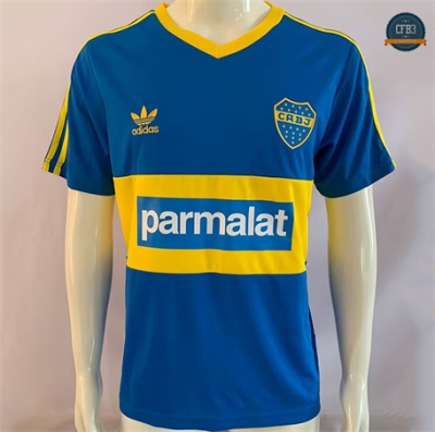 Cfb3 Camiseta futbol Retro 1992-93 Boca 1ª Equipación