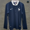 Diseño Camiseta futbol Retro 2014 Francia 1ª Equipación Manga Larga