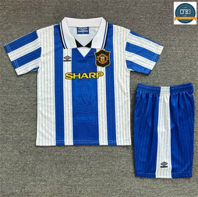 Camiseta futbol Retro 1992-96 Manchester United Niño 3ª Equipación