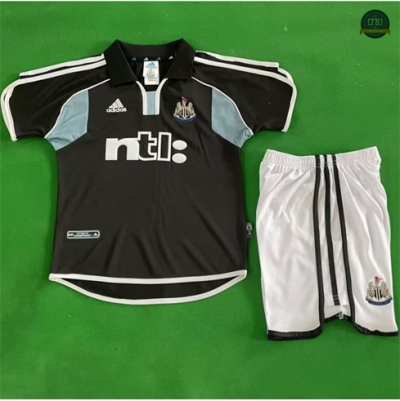 Camiseta futbol Retro 2000-01 Newcastle United Niño 2ª Equipación