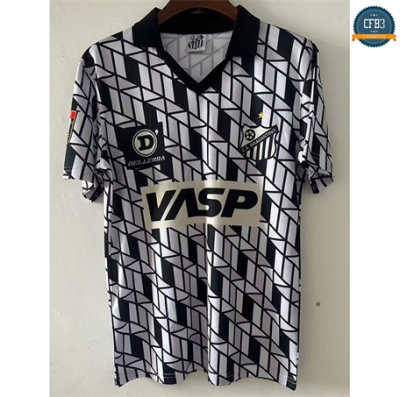 Camiseta futbol Retro 1990 Santos 2ª Equipación