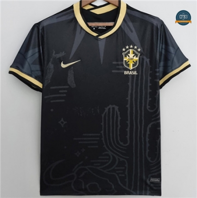 Cfb3 Camiseta Brasil Maillot Negro 2022/2023