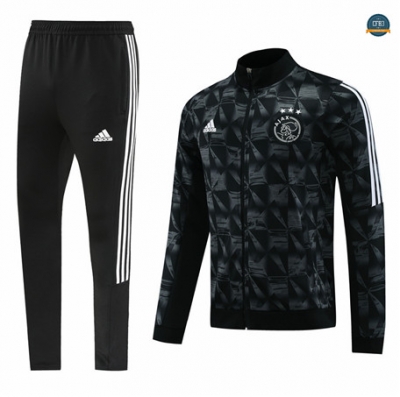 Cfb3 Camiseta Chaqueta Chándal AFC Ajax Equipación negro 2024/2025