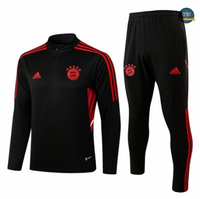 Cfb3 Camiseta Chándal Bayern Munich Equipación Negro 2022/2023 C056