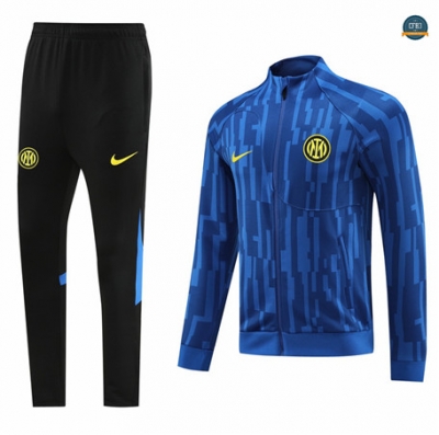Cfb3 Camisetas Chaqueta Chándal Inter Milan Equipación azul 2024/2025