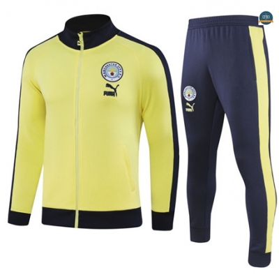 Buscar Cfb3 Chaqueta Chándal Manchester City Equipación Amarillo 2023/2024 online