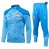 Cfb3 Camisetas Chándal Manchester City Equipación cielo azul 2024/2025