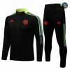 Cfb3 Chaqueta Chandal Manchester United Equipación Negro/Amarillo Col Haut 2021/2022