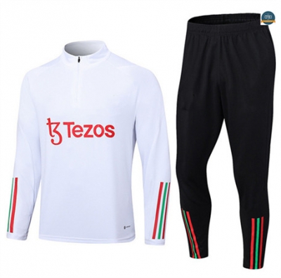 Nuevas Cfb3 Chándal Manchester United Equipación Blanco 2023/2024 replicas