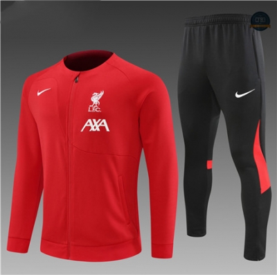 Cfb3 Camiseta Chaqueta Chandal Niño Liverpool Equipación Rojo 2022/2023 f271