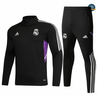 Cfb3 Camiseta Chándal Real Madrid Equipación Negro 2022/2023 C086