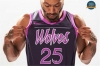 cfb3 camisetas Derrick Rose, Minnesota Timberwolves 2018/19 - City Edition