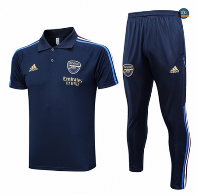 Venta Cfb3 Camiseta Entrenamiento Arsenal Polo + Pantalones Equipación Azul 2023/2024 online