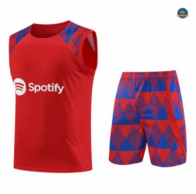 Buscar Cfb3 Camiseta Entrenamiento Barcelona Chaleco Pantalones Equipación Rojo 2023/2024 online