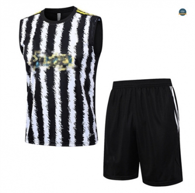 Diseñar Cfb3 Camiseta Entrenamiento Juventus Chaleco Pantalones Equipación Blanco 2023/2024 baratas