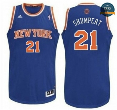 cfb3 camisetas Iman Shumper, New York Knicks [Azul]