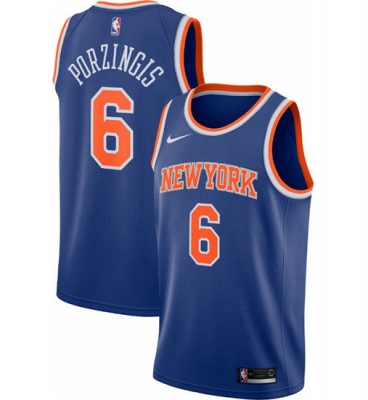 cfb3 camisetas Kristaps Porzingis, New York Knicks - Icon