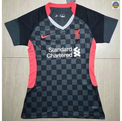 Cfb3 Camisetas Liverpool Mujer Negro 2020/2021