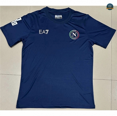 Camiseta futbol Nápoles Equipación T-shirts Azul 2023/2024
