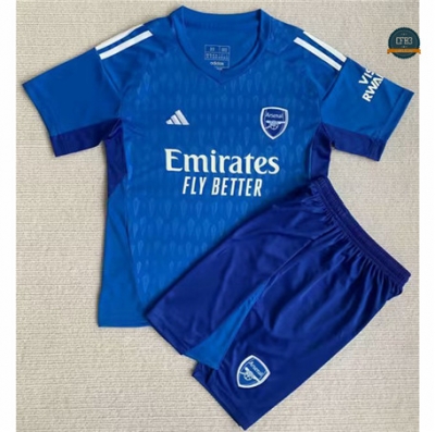 Cfb3 Camiseta Arsenal Niño Portero Equipación Azul 2023/2024