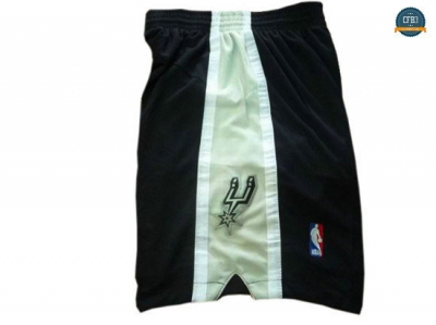 cfb3 camisetas Pantalones San Antonio Spurs [Negro y Blanco]