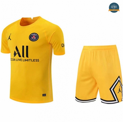 Cfb3 Camiseta PSG Equipación + short Amarillo 2021/2022