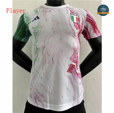 Replicas Cfb3 Camiseta Italia Player Entrenamiento Equipación 2023/2024