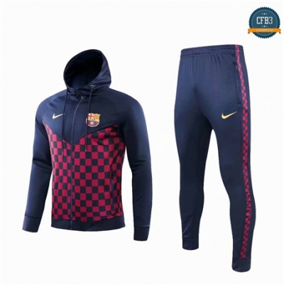 Cfb3 Chaqueta Chandal Barcelona Sombrero Rejilla roja 2019/2020