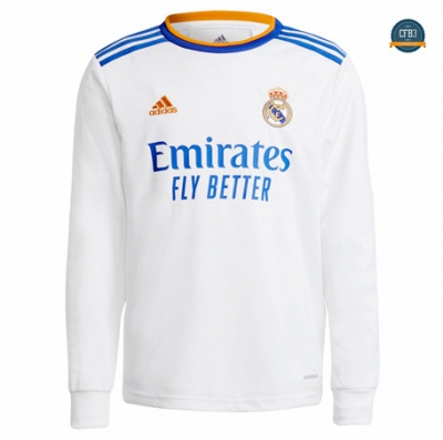 Cfb3 Camiseta Real Madrid 1ª Equipación Manga larga 2021/2022