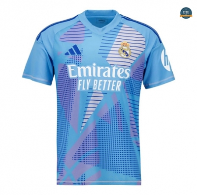 Cfb3 Camiseta Real Madrid Equipación Portero Azul 2024/2025