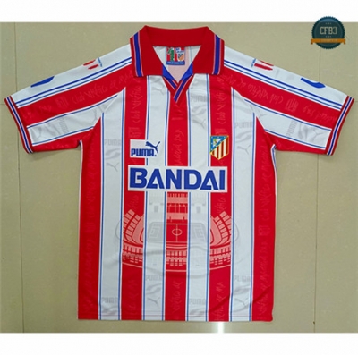 Cfb3 Camiseta Retro 1996-97 Atletico Madrid 1ª Equipación