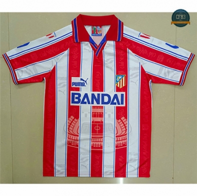 Cfb3 Camiseta Retro 1996-97 Atletico Madrid 1ª Equipación