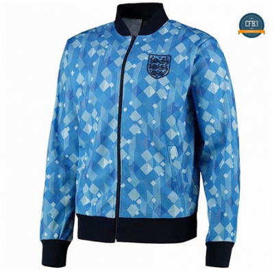 Cfb3 Camiseta Retro 1990 Inglaterra jacket Azul