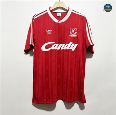 Cfb3 Camiseta Retro 1988-89 Liverpool 1ª Equipación