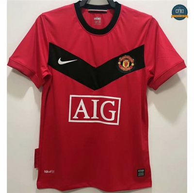 Cfb3 Camiseta Retro 2010 Manchester United 1ª Equipación