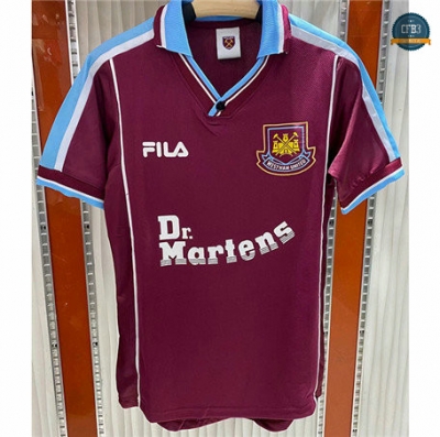 Cfb3 Camiseta Clásico 1999-01 West Ham United Equipación 1ª