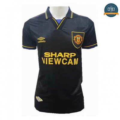 Camisetas 1994 Manchester United 2ª Equipación