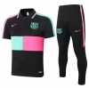 Entrenamiento Barcelona POLO + Pantalones Negro/Verde/Rosa 2020/2021