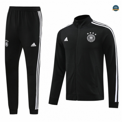 Outlet Chaqueta Chándal Fútbol Alemania Equipación negro 2024/2025